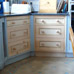 Remodelled kitchen: spaces into drawers